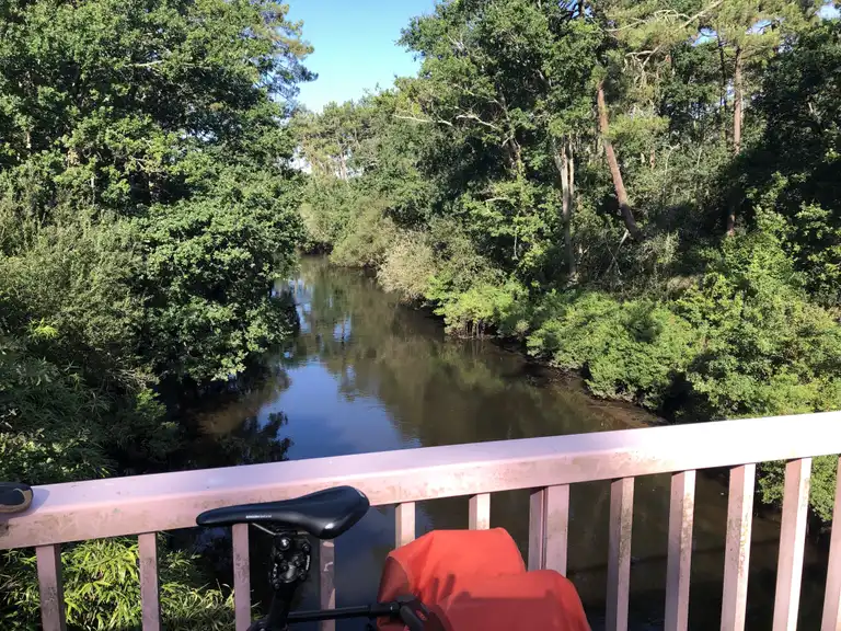Porte Sud — Piste cyclable de Contis